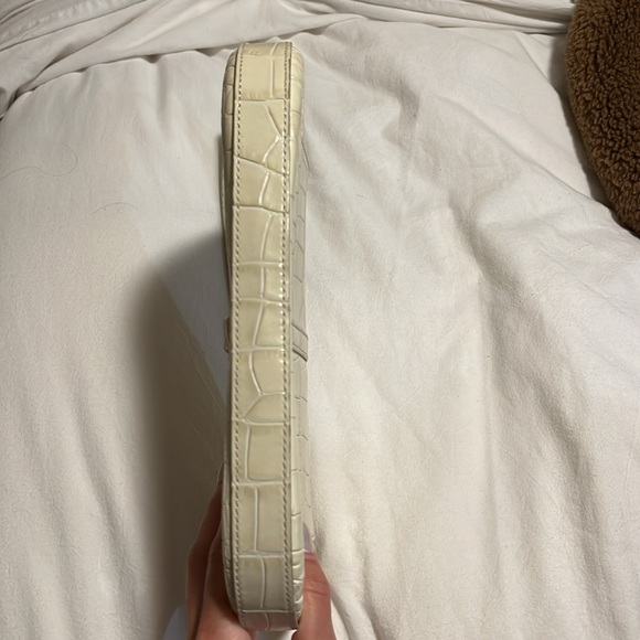 By far crocodile-effect leather shoulder bag - Picture 2 of 5